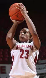 Ericka Russell had 30 points last year against Georgia in the SEC Tournament.