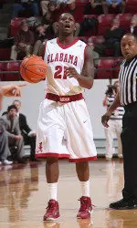 The Tide outscored Auburn by 21 points when Senario Hillman was on the floor Saturday.