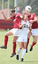 Alabama fell 3-0 at Mississippi on Sunday.