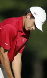 Cory Whitsett is tied for ninth place at 1-over par after 36 holes in Windermere, Fla.