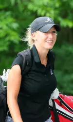 Brooke Pancake finishes tied for second at 8-under par.