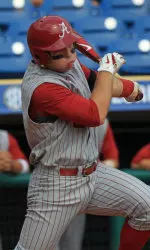 Junior Brett Booth is one of six returning starting position players for Alabama.