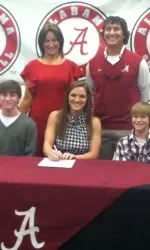 Haylie McCleney was one of the top instate players in the 2012 class.