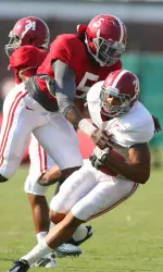 Alabama continued Iron Bowl preparations.