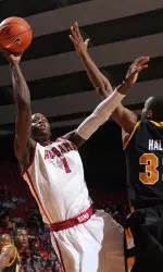 Senior forward JaMychal Green scored a game-high 21 points to go with 14 rebounds, notching the 22nd double-double of his career.