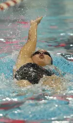 Sophomore Lauren Piper won the 100 backstroke by a second with a 56.15, as well as the 200 backstroke, where she out-touched LSU's Jana Ruimerman by four-hundredths of a second.