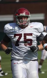Barrett Jones was named a finalist for the Wuerffel Trophy on Tuesday