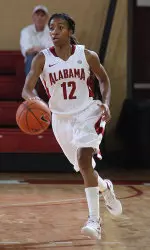 Shafontaye Myers had 11 points for the Tide on Sunday
