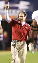 Nick Saban's Alabama football team will face Texas A&M and Missouri next season.