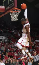 Junior forward Tony Mitchell scored 17 points against Jacksonville.