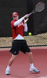 Ricky Doverspike moved to 5-0 at the No. 1 singles position which also clinched the win for the Tide on Friday.