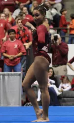 Diandra Milliner has now scored 9.9 or better on four of her first six vaults this season, including a 9.925 last week.