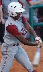 Sophomore Keima Davis hit her first two career home runs, including the go-ahead shot to lead UA past Louisville 9-8.