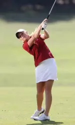 Stephanie Meadow selected as the Co-SEC Golfer of the Week on Thursday.