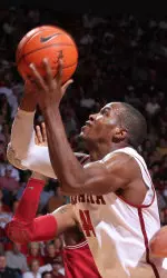 Chris Hines scored a career-high 15 points in Saturday's loss.