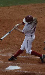 Junior Jazlyn Lunceford sparked the Tide rally with a fourth inning solo shot to right center.
