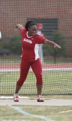 Angelica Howard returned to action and finished second in the hammer throw on Friday.