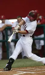 Taylor Dugas was 2-for-4 with two runs scored against Northwestern State.