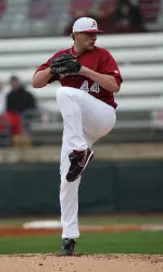 Tucker Hawley threw a complete-game shutout over Demons on Sunday.