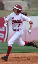 Kayla Braud hit her third home run of the season in grand fashion Saturday.