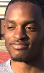 Kamal Fuller finished in the top five in the 110m hurdles, long jump and 4x100m relay in his last meet.