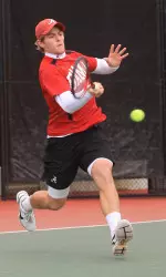 Jarryd Botha collected one of the two singles wins for the Tide on Sunday.