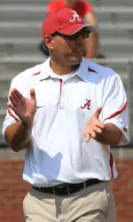 Alabama head coach Patrick Murphy has led the Tide to its 13th straight NCAA regional.