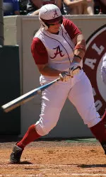 Amanda Locke keyed UA's offense with a home run and a double.