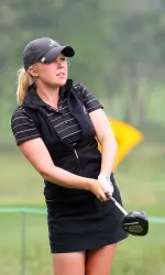 Stephanie Meadow is the first Alabama women's golfer to earn first-team All-America honors as a true freshman.