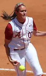 Kelsi Dunne threw her third no-hitter of the season Friday.