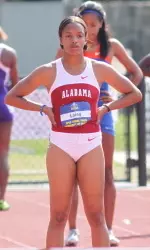 Laing's efforts on and off the track have made her a conference nominee for the NCAA Woman of the Year Award.