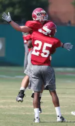 Alabama held its 21st practice of fall camp on Wednesday