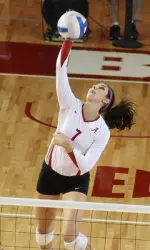 Kayla Fitterer had 19 kills and 13 digs for her 13th career double-double.