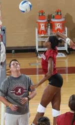 Katherine White is one of three freshmen and six newcomers for the Crimson Tide.
