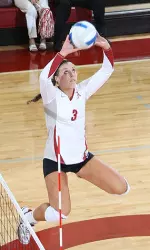 Sophomore Andrea McQuaid is coming off a double-double performance against Samford.