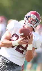 Alabama began preparations for North Texas on Monday.