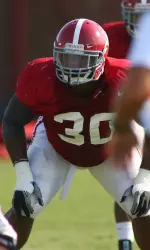 Dont'a Hightower and the Crimson Tide prepare to face North Texas on Saturday at 6:38 p.m.