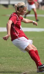 Molly Atherton tallied her first career goal on a corner kick on the first half.