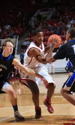 Trevor Releford and the Crimson Tide will get a preseason test again from UAH.