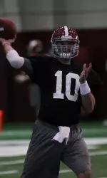 Alabama will practice one more time before heading to New Orleans.