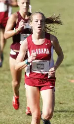 Freshman Katelyn Greenleaf led the way for the Tide with a time of 17: 48.08, finishing fifth overall.
