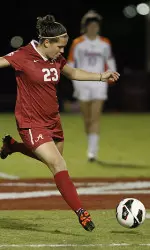 Merel Van Dongen became the first Alabama player to be named the SEC Freshman of the Year.