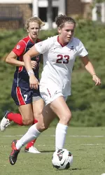 Merel Van Dongen scored the lone goal for the Tide on Sunday.
