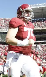 Barrett Jones is the SEC Offenisve Lineman of the Week.