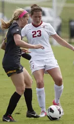 Merel Van Dongen earned freshmen team honors by TopDrawerSoccer.com.