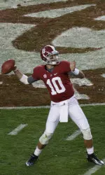 AJ McCarron is second nationally in passing efficiency and has a 7-2 record against top-25 teams.