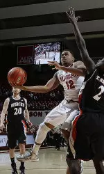 Trevor Releford had 19 points, five rebounds and two steals against Mercer.
