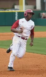 Kenny Roberts hit UA's first home run of the 2012 season in the fifth inning.