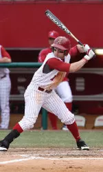 Taylor Dugas was 2-for-4 with a walk against USM on Wednesday night.