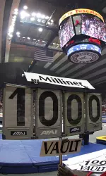 Sophomore Diandra Milliner is one of just three gymnasts in the nation to earn a perfect 10.0 this season, and one of only two in the SEC, with the other being teammate Geralen Stack-Eaton, who posted a 10 in the first meet of the season.